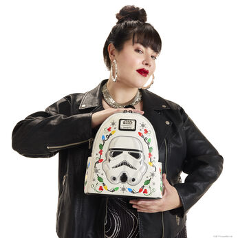 Star Wars Stormtrooper Cosplay String Lights Light Up Mini Backpack, Image 2